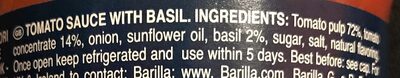 Basilico Sauce - Ingredients
