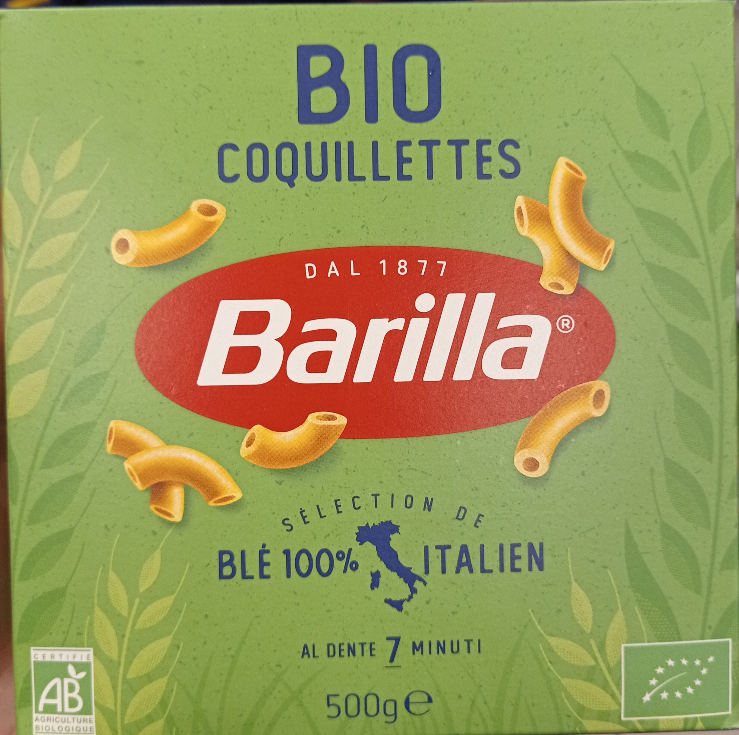 Pâtes Coquillettes biologiques - Produkt - fr
