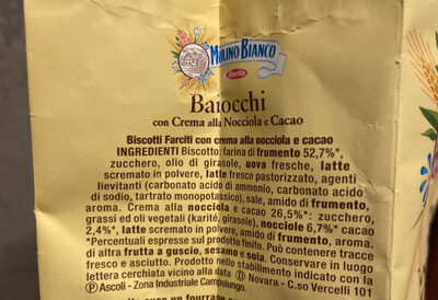 Baiocchi - Ingredients - de