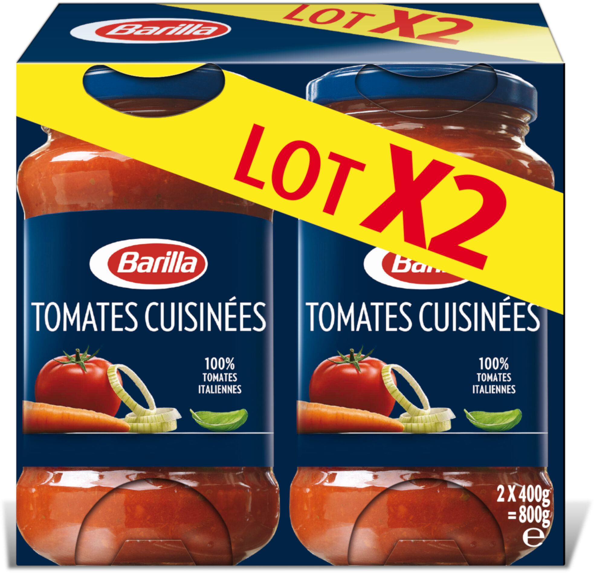 Sauce tomates cuisinées - Produit