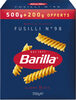 Barilla pates fusilli 500g+200g offert - Produit
