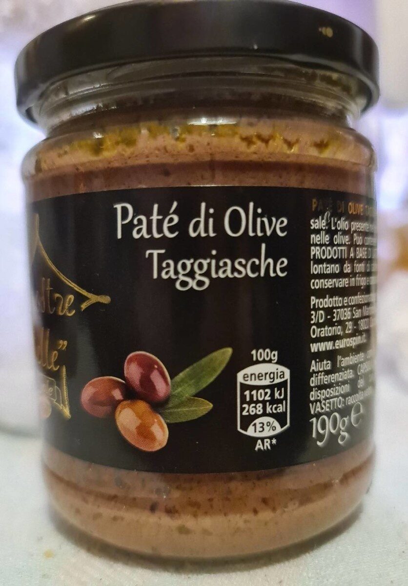 Paté di Olive Taggiasche - Product - it