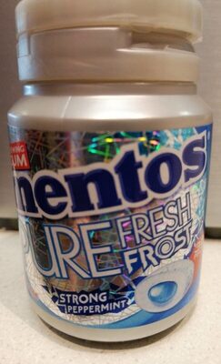Mentos pure fresh frost strong peppermint - Produit