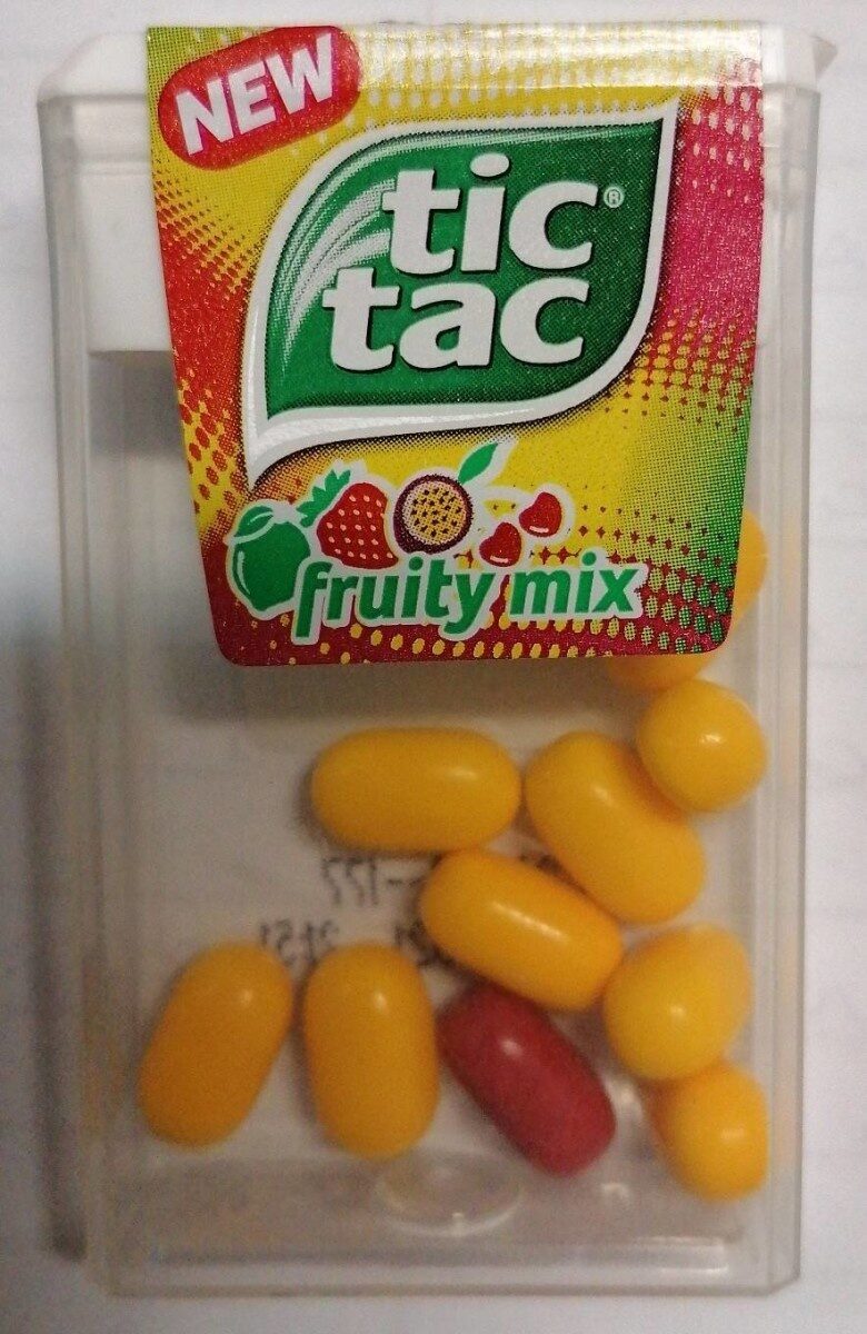 tic tac fruity mix - Prodotto