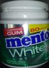 Mentos White Chewing Gum (80 pieces) - Produit