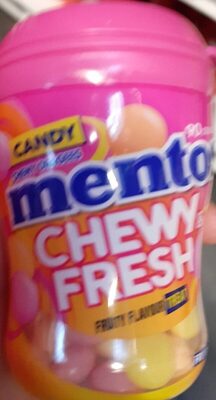 Mentos chewy & fresh fruity flavour treat - Produit