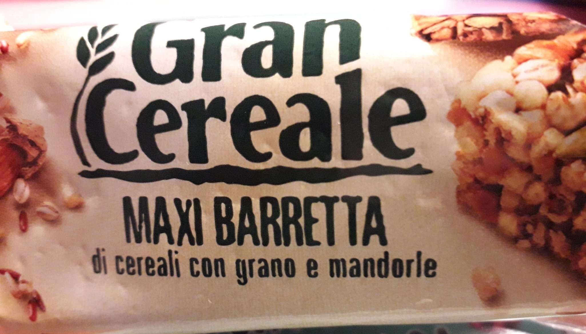 Maxi barretta di cereali con grano e mandorle - Prodotto