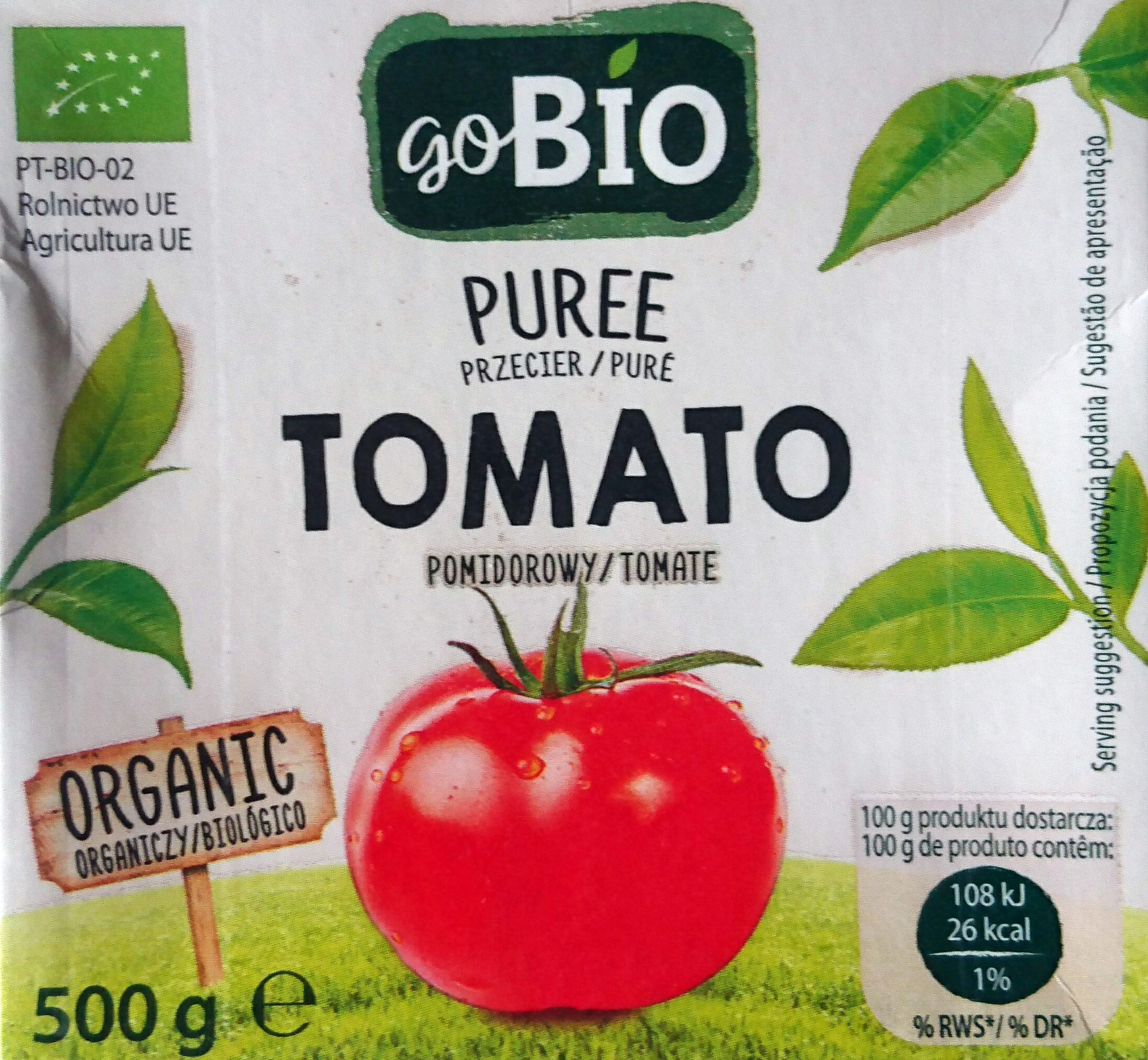 Przecier pomidorowy bio - نتاج - pl