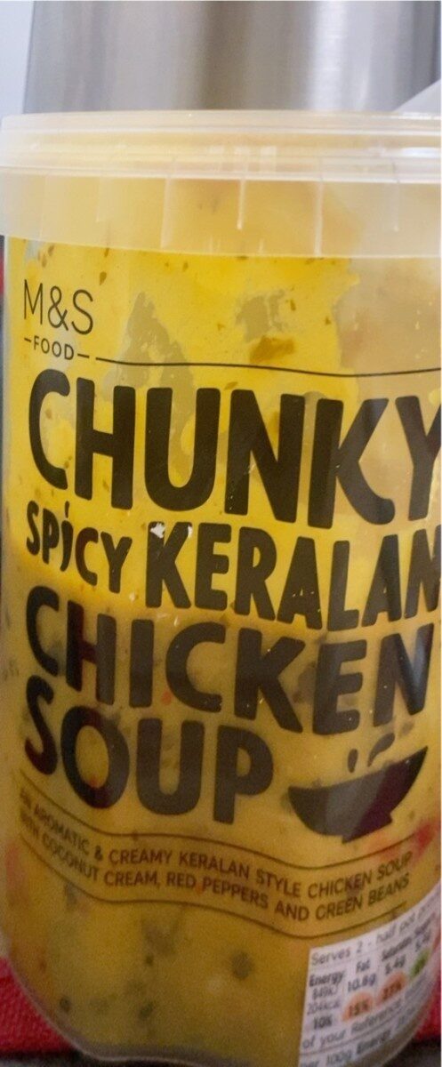 Chunky spicy chicken soup - Produit