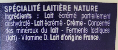 câlin extra - Ingredients - fr
