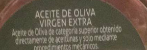 Aceite de oliva virgen extra - Ingredientes