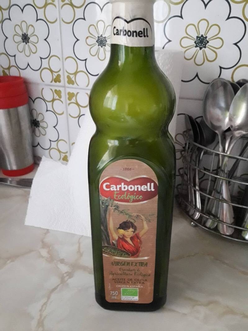 Aceite de oliva virgen extra ecológico botella 750 ml - Producto