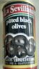 Olives La Sevillana Pitted Black In Can 370ML 1 / 24 - Product