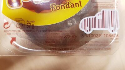 Donuts fondant - Ingredients