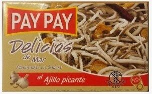 Delicias De Mar Al Ajillo Picante Paypay 115 GR - Produit