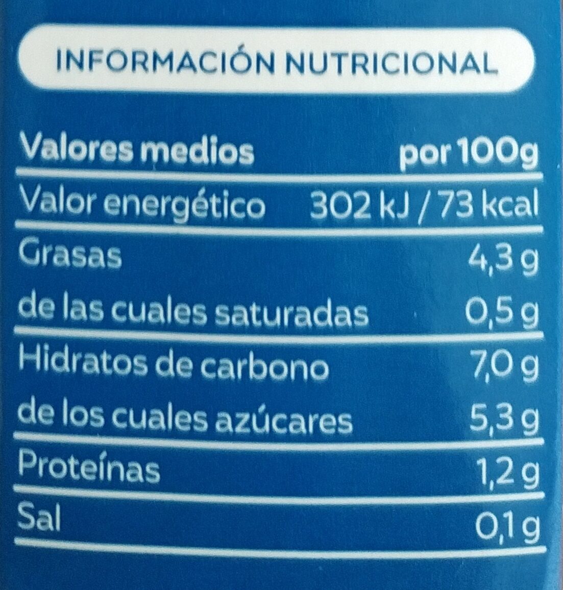 Tomate frito 0,0 - Nutrition facts - es