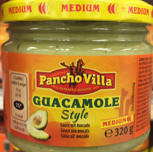 Guacamole Style Medium - Produit