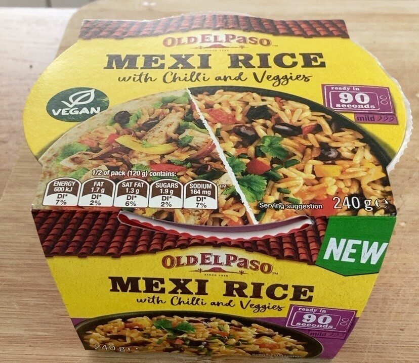 Mexi Rice - Chilli and Veggies - Producte - en