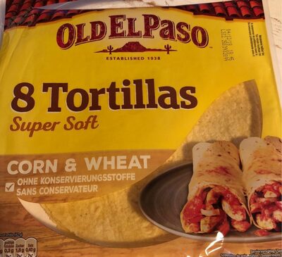 8 Soft Tortillas Corn - Produit