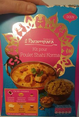 Kit pour poulet shah korma - Product - fr