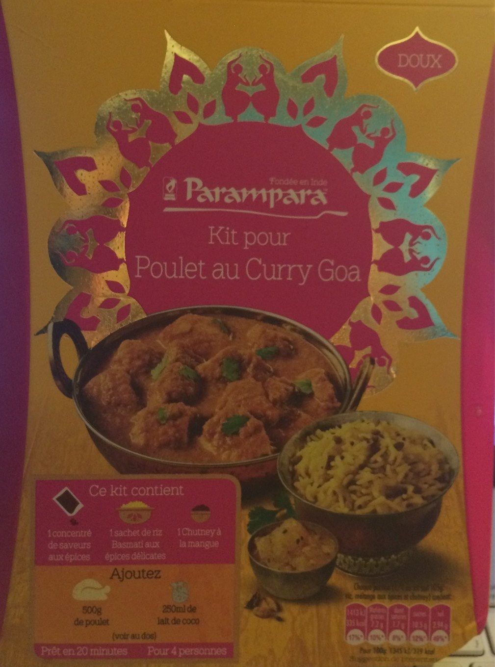 Kit pour Poulet au Curry Goa - Product - fr