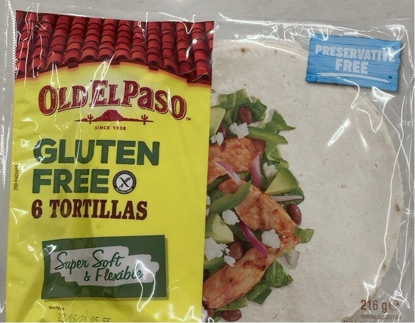 Gluten free tortillas - Producte - en