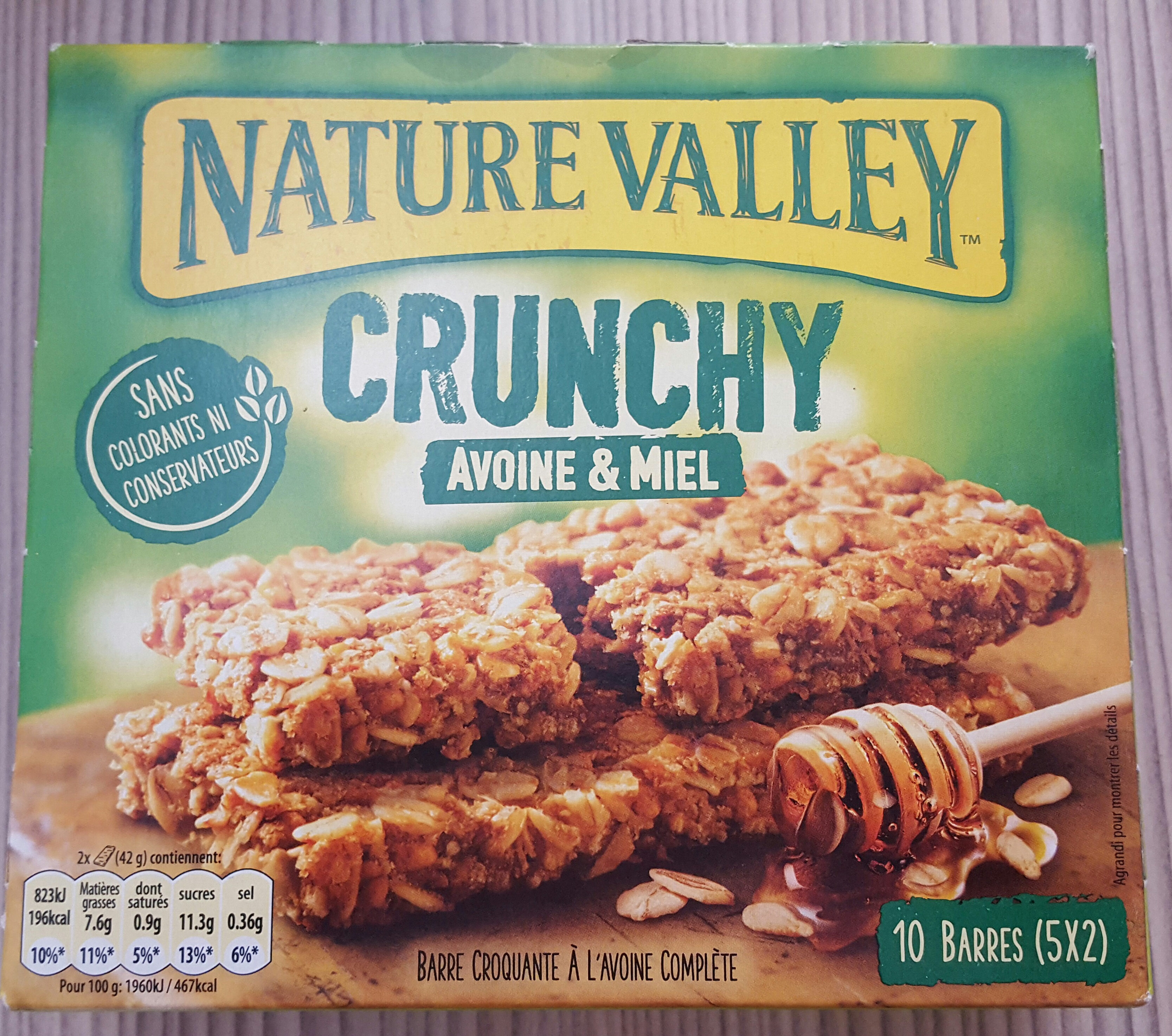 Crunchy avoine et miel - Product - fr