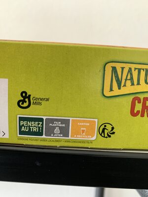 Nature valley crunchy - Recycling instructions and/or packaging information - fr