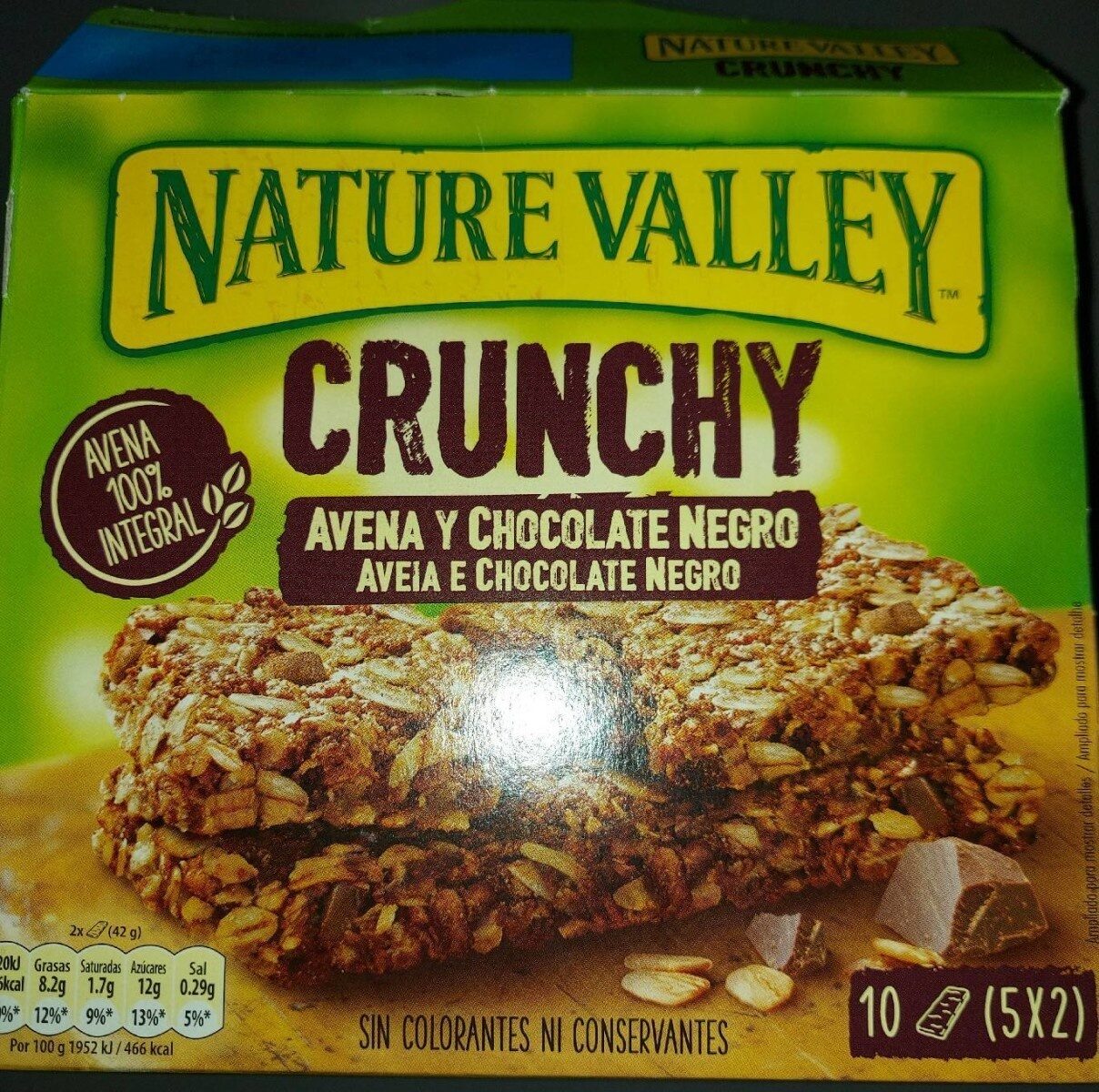 Crunchy avena y chocolate negro - Producto - fr