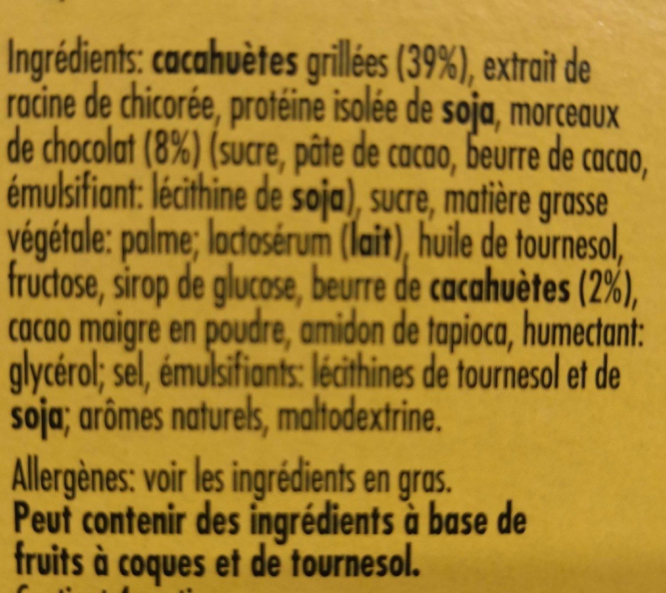 Protein - Ingredients - fr