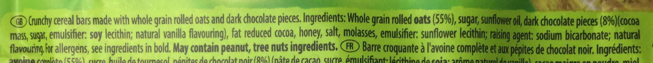 Crunchy - Ingredients