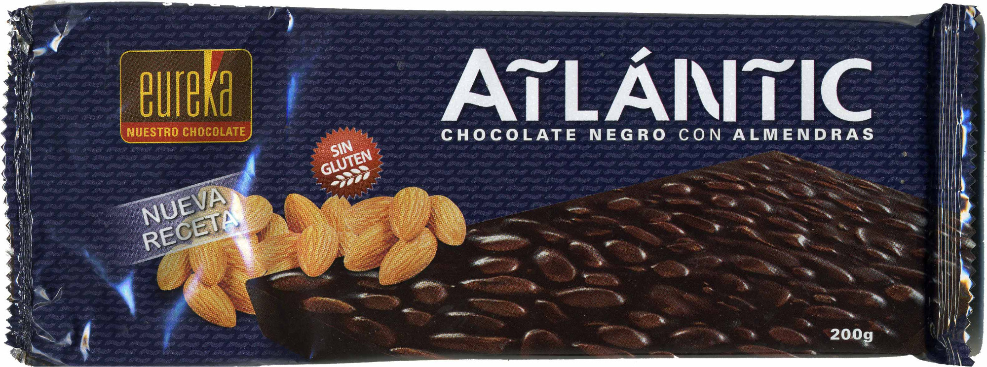 Atlantic seleccion chocolate negro con almemdras - Producto