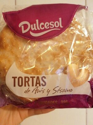 Tortas Anis Y Sesamo Dulcesol - Product - fr