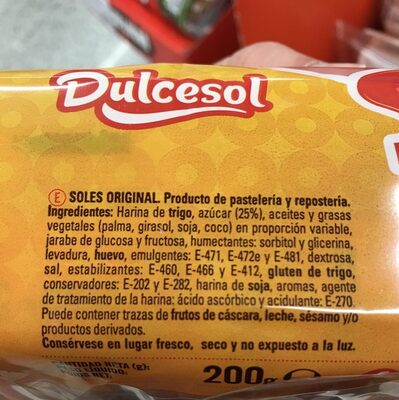 Dolcesoles Azucar Dulcesol - Ingredients