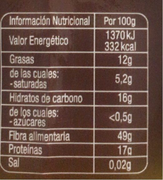 Marcilla cafe extrafuerte - Nutrition facts - es