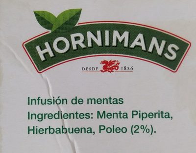 Poleo menta - Ingredients