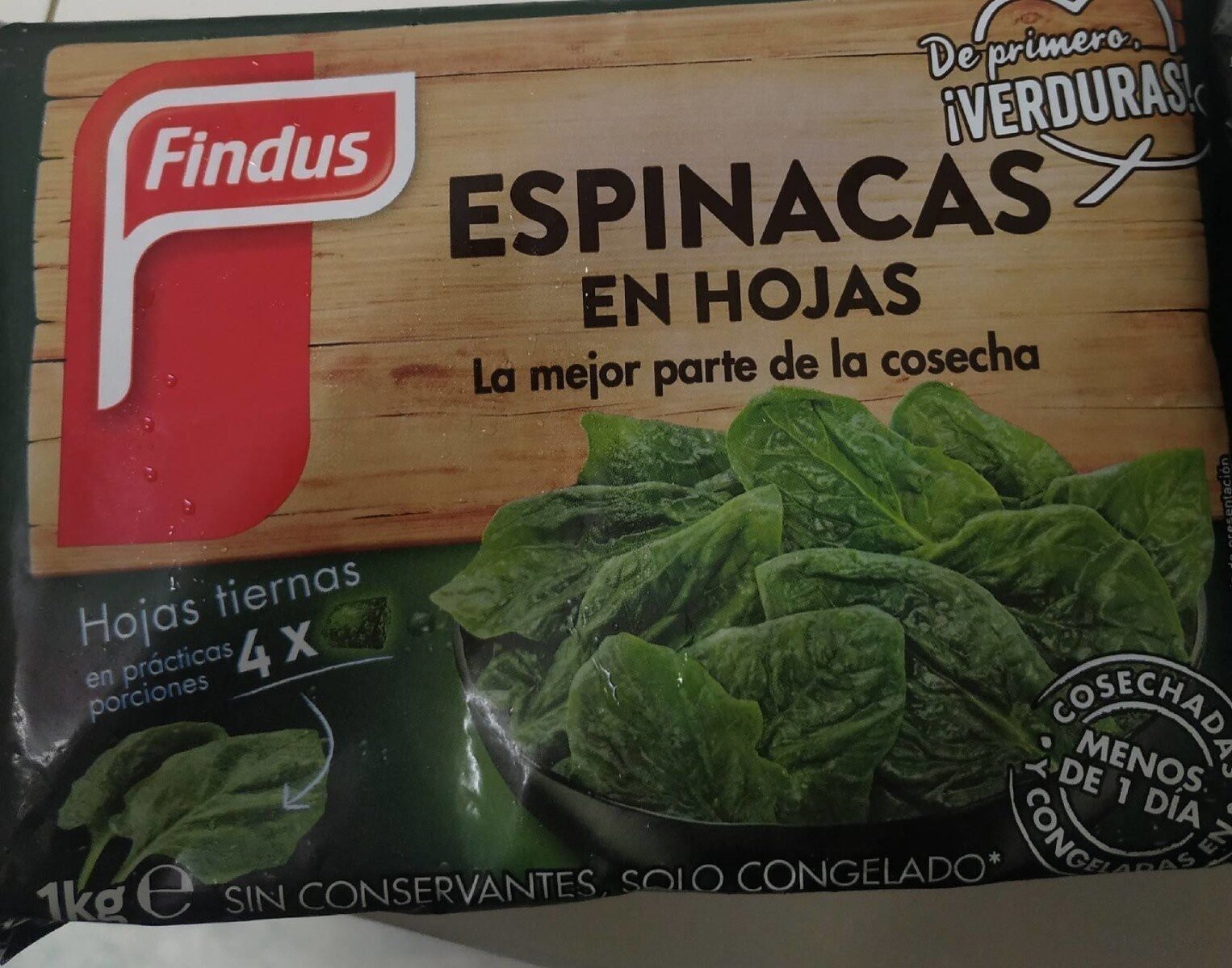 Espinacas - Produit - es
