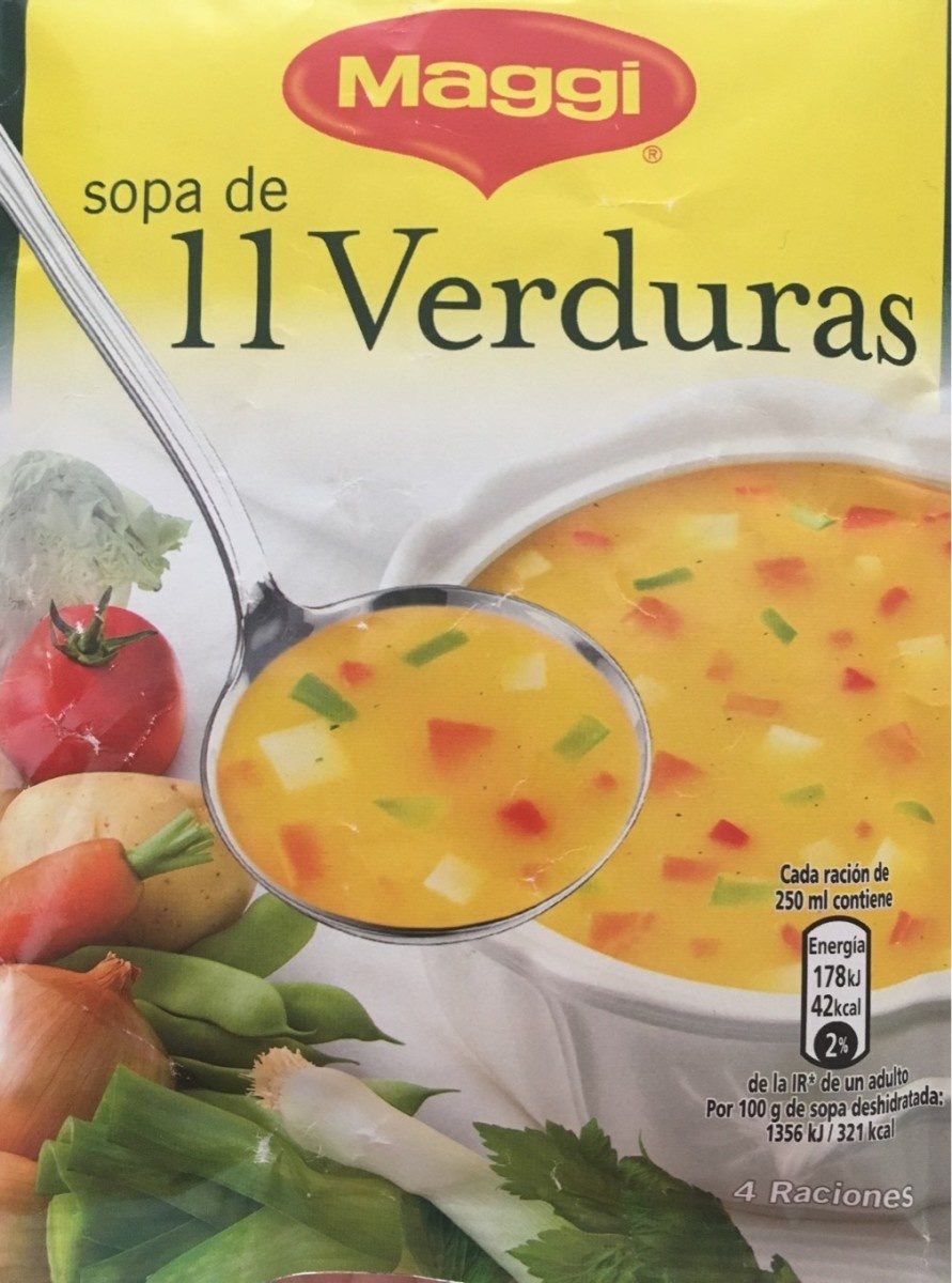 Sopa de 11 verduras - Produktua - fr