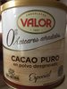Cacao puro en polvo desgrasado especial - Produit
