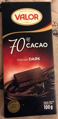 Dark Chocolate 70% Cacao - Product