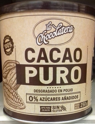 Cacao puro 0% - Producto