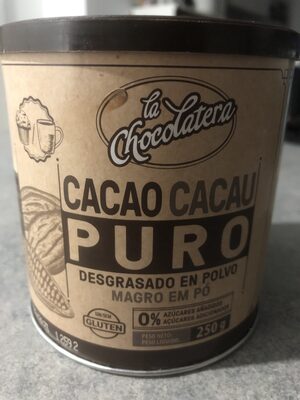 Cacao puro 0% - Prodotto - es
