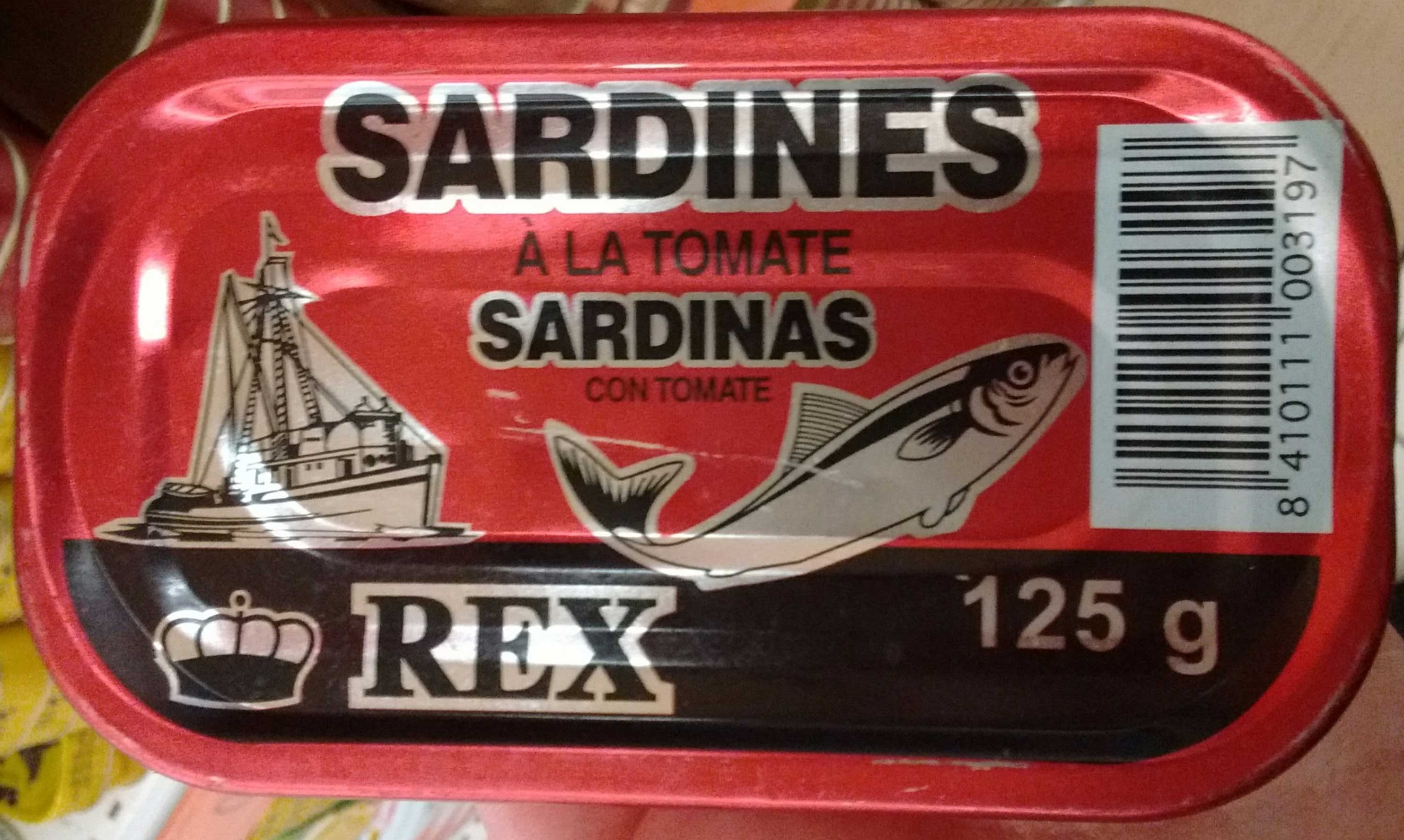Sardines à la tomate - Product - fr