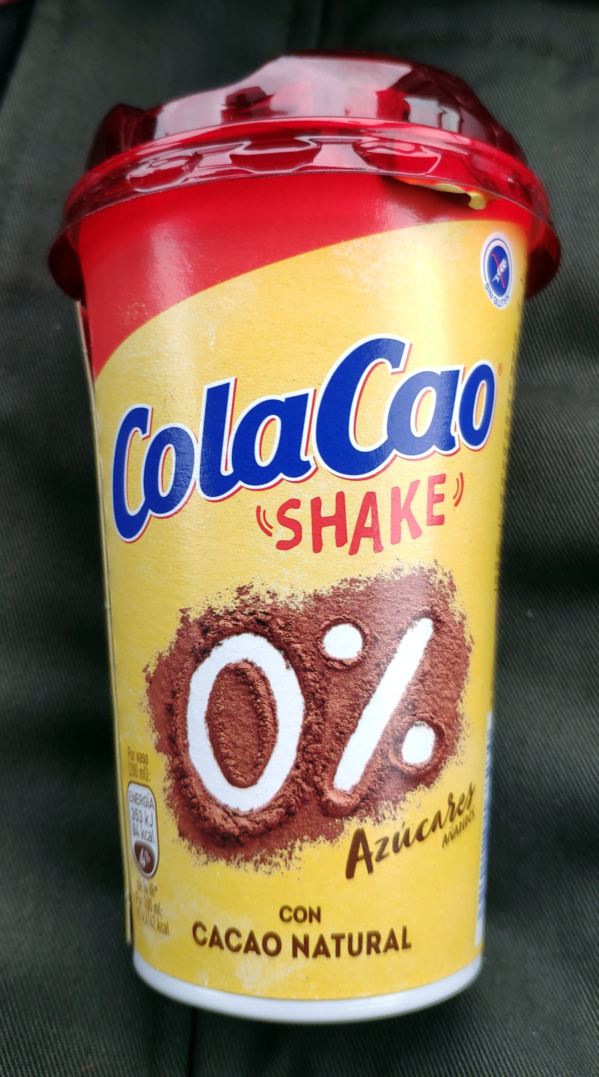 ColaCao Shake 0% azúcares - Product - es