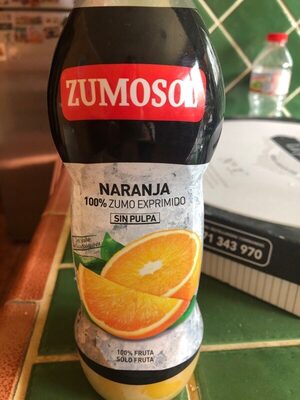 Zumo refrigerado de naranja sin pulpa - Product - es