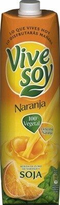Bebida De Zumo De Naranja Y Soja Con Azúcar De Caña Y Vitamina C - Product - es