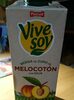 Vive soy Melocotón Bebida de zumo con soja - Producto