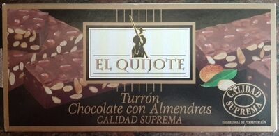 Turrón Chocolate con almendras - Product - es