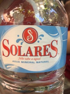 Agua mineral natural - Ingrédients - es