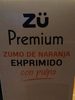 Premium Zumo de Naranja con pulpa - Producto